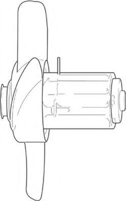 Imagine Ventilator, radiator MAGNETI MARELLI 069422224010