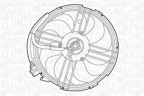 Imagine Ventilator, radiator MAGNETI MARELLI 069422264010