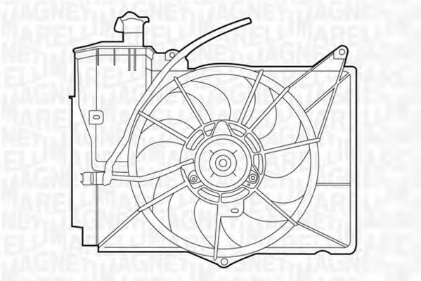 Imagine Ventilator, radiator MAGNETI MARELLI 069422360010