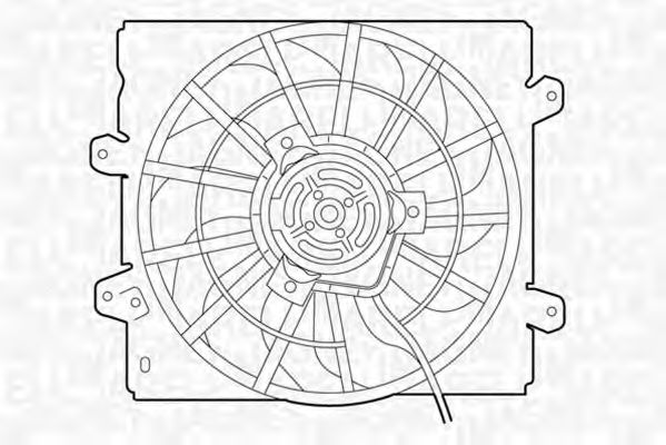 Imagine Ventilator, radiator MAGNETI MARELLI 069422361010