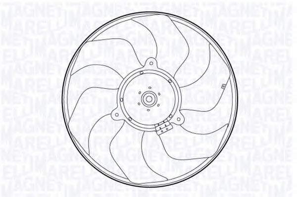 Imagine Ventilator, radiator MAGNETI MARELLI 069422562010