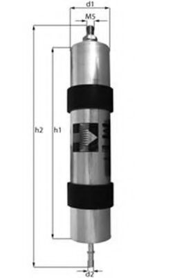 Imagine filtru combustibil MAGNETI MARELLI 154065436490
