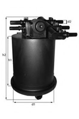 Imagine filtru combustibil MAGNETI MARELLI 154066345700