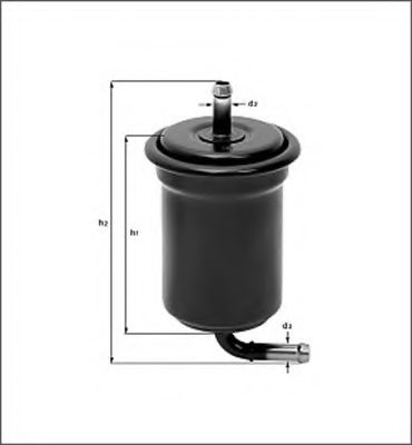 Imagine filtru combustibil MAGNETI MARELLI 154068287010