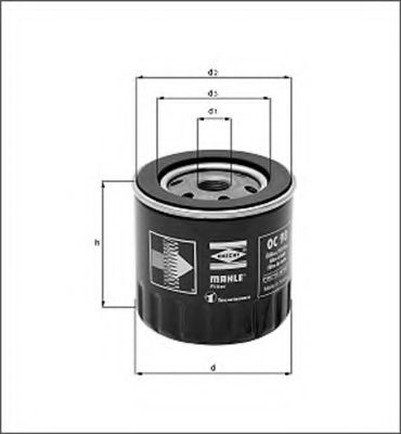 Imagine Filtru ulei MAGNETI MARELLI 154077260110