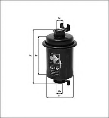 Imagine filtru combustibil MAGNETI MARELLI 154084331120