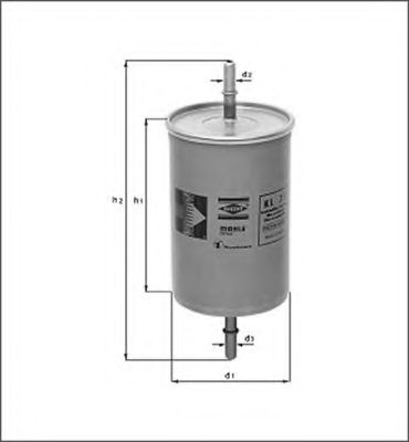 Imagine filtru combustibil MAGNETI MARELLI 154084511550