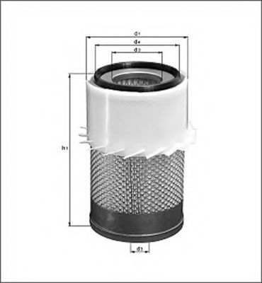 Imagine Filtru aer MAGNETI MARELLI 154096187600