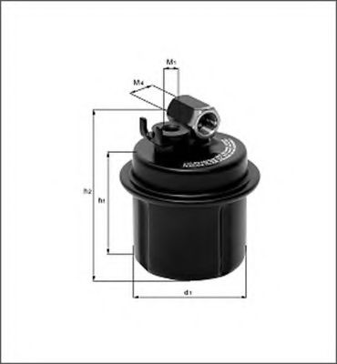 Imagine filtru combustibil MAGNETI MARELLI 154098617330