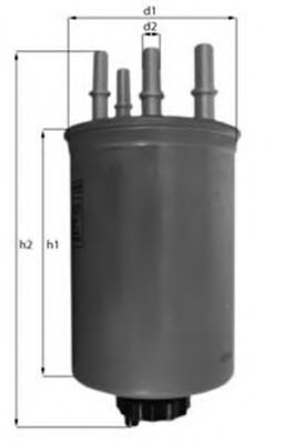 Imagine filtru combustibil MAGNETI MARELLI 154703494760