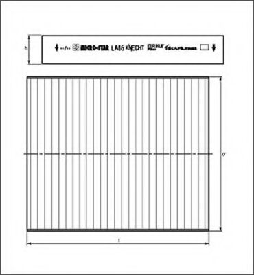 Imagine Filtru, aer habitaclu MAGNETI MARELLI 154703565170