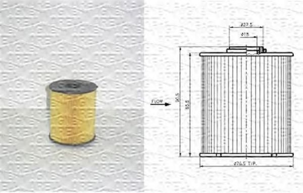 Imagine filtru combustibil MAGNETI MARELLI 213908582000