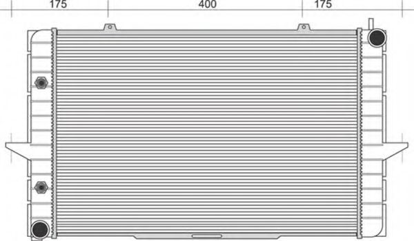 Imagine Radiator, racire motor MAGNETI MARELLI 350213117300