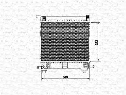 Imagine Radiator, racire motor MAGNETI MARELLI 350213534000