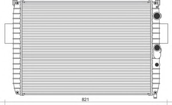 Imagine Radiator, racire motor MAGNETI MARELLI 350213938000