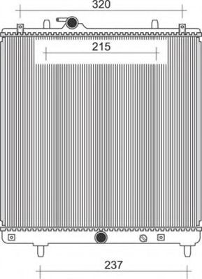 Imagine Radiator, racire motor MAGNETI MARELLI 350213979000