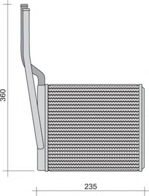 Imagine Schimbator caldura, incalzire habitaclu MAGNETI MARELLI 350218257000