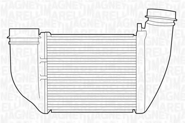 Imagine Intercooler, compresor MAGNETI MARELLI 351319201230