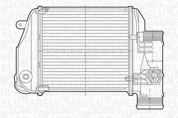 Imagine Intercooler, compresor MAGNETI MARELLI 351319201310