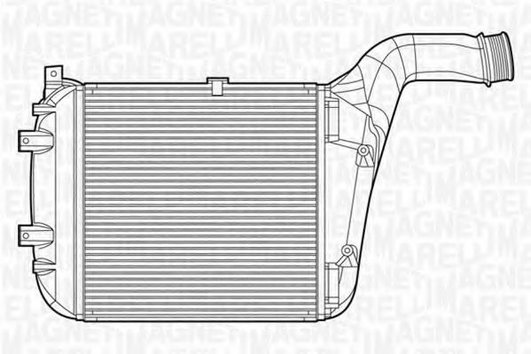 Imagine Intercooler, compresor MAGNETI MARELLI 351319201370