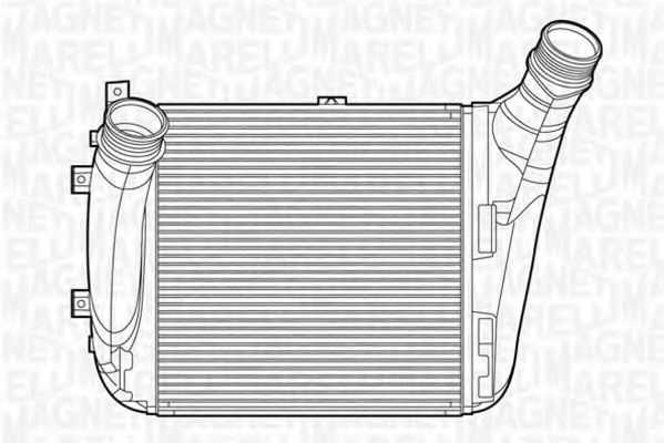 Imagine Intercooler, compresor MAGNETI MARELLI 351319201380