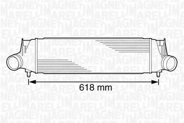 Imagine Intercooler, compresor MAGNETI MARELLI 351319201390