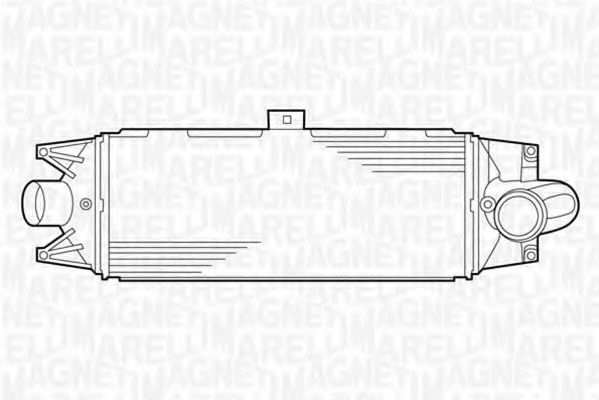 Imagine Intercooler, compresor MAGNETI MARELLI 351319201570