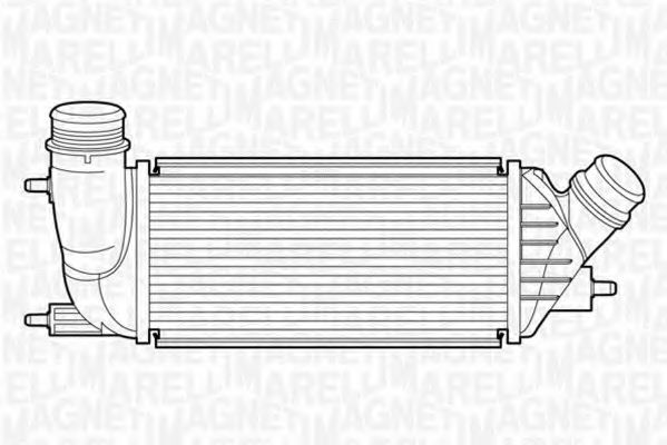 Imagine Intercooler, compresor MAGNETI MARELLI 351319201650