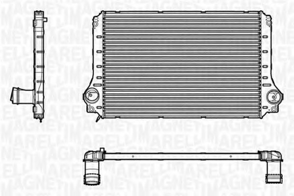 Imagine Intercooler, compresor MAGNETI MARELLI 351319201670