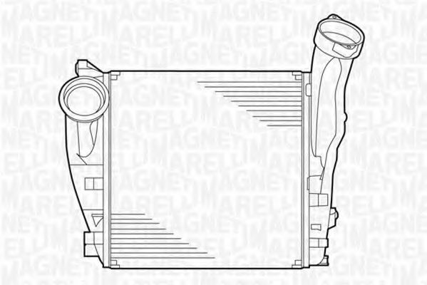 Imagine Intercooler, compresor MAGNETI MARELLI 351319201780