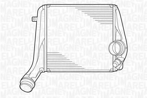 Imagine Intercooler, compresor MAGNETI MARELLI 351319201800