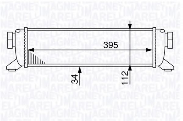 Imagine Intercooler, compresor MAGNETI MARELLI 351319201900