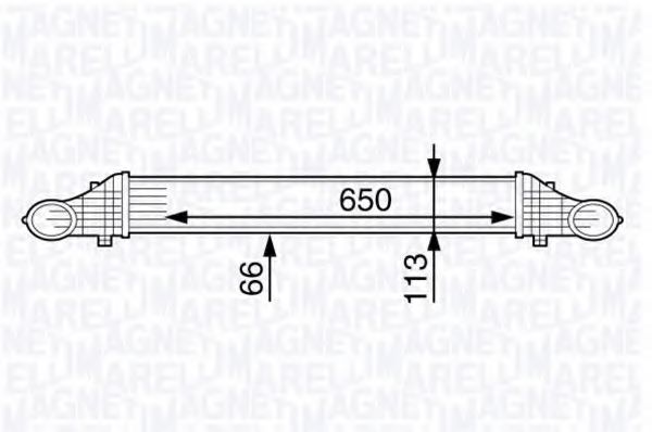 Imagine Intercooler, compresor MAGNETI MARELLI 351319201920