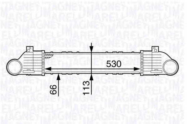 Imagine Intercooler, compresor MAGNETI MARELLI 351319202110