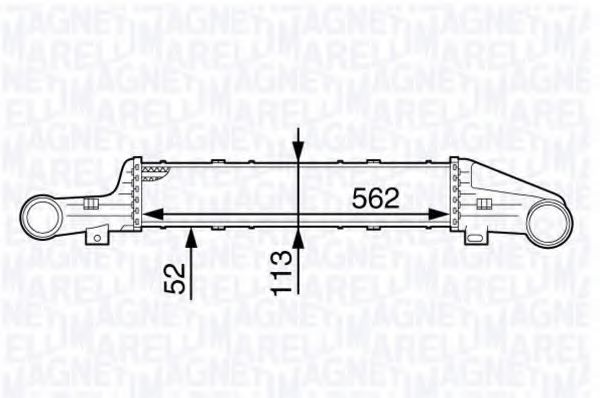 Imagine Intercooler, compresor MAGNETI MARELLI 351319202120