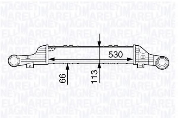 Imagine Intercooler, compresor MAGNETI MARELLI 351319202210