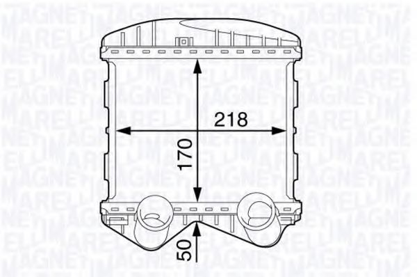 Imagine Intercooler, compresor MAGNETI MARELLI 351319202340