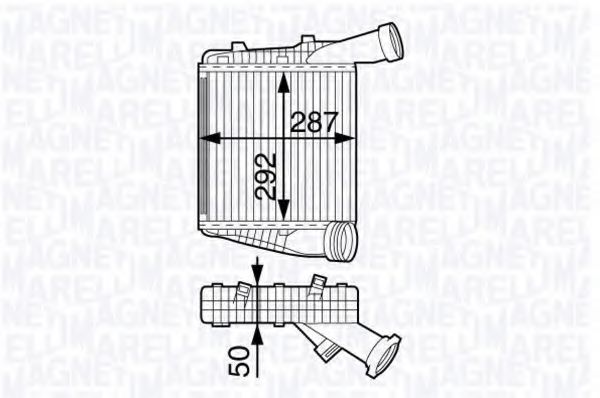 Imagine Intercooler, compresor MAGNETI MARELLI 351319202400