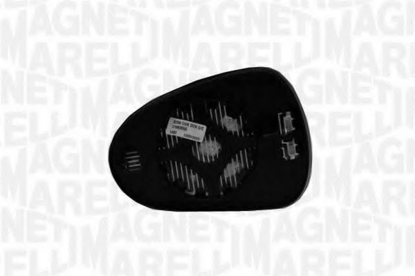 Sticla oglinda, oglinda retrovizoare exterioara MAGNETI MARELLI 351991307870