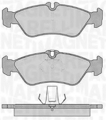 Imagine set placute frana,frana disc MAGNETI MARELLI 363916060506