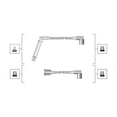 Imagine Set cablaj aprinder MAGNETI MARELLI 941319170045