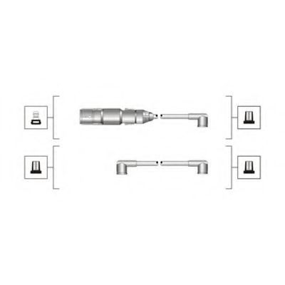 Imagine Set cablaj aprinder MAGNETI MARELLI 941319170071