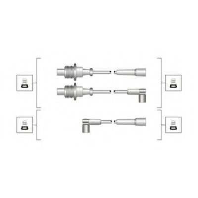 Imagine Set cablaj aprinder MAGNETI MARELLI 941319170118