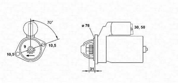 Imagine starter MAGNETI MARELLI 943221332010