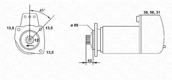 Imagine starter MAGNETI MARELLI 943241119010