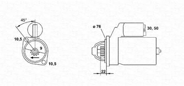 Imagine starter MAGNETI MARELLI 943241167010