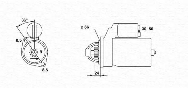 Imagine starter MAGNETI MARELLI 943251052010