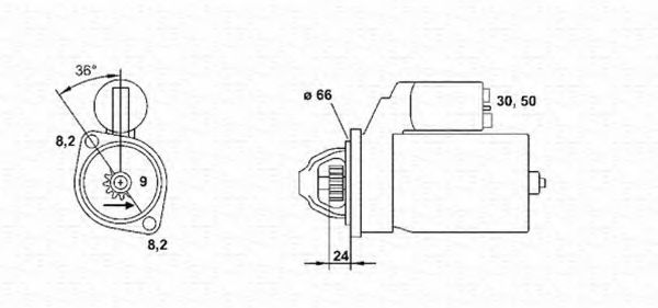 Imagine starter MAGNETI MARELLI 943251072010