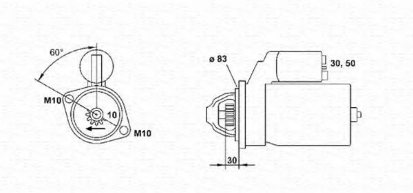 Imagine starter MAGNETI MARELLI 943251302010