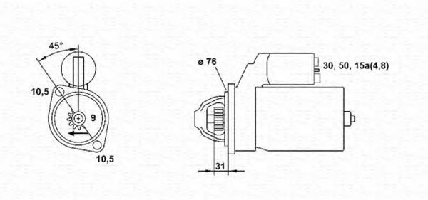 Imagine starter MAGNETI MARELLI 943251485010